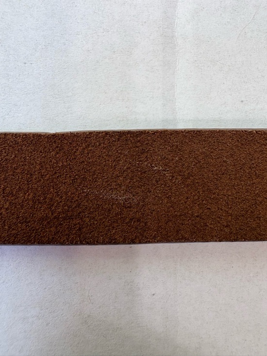 Veronica Beard Nika Belt In  Pecan Size M 100% Leather Suede Circular Details main image 11